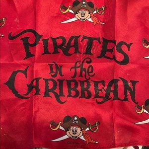 DISNEY CRUISE LINE SCARF PIRATES IN THE CARIBBEAN